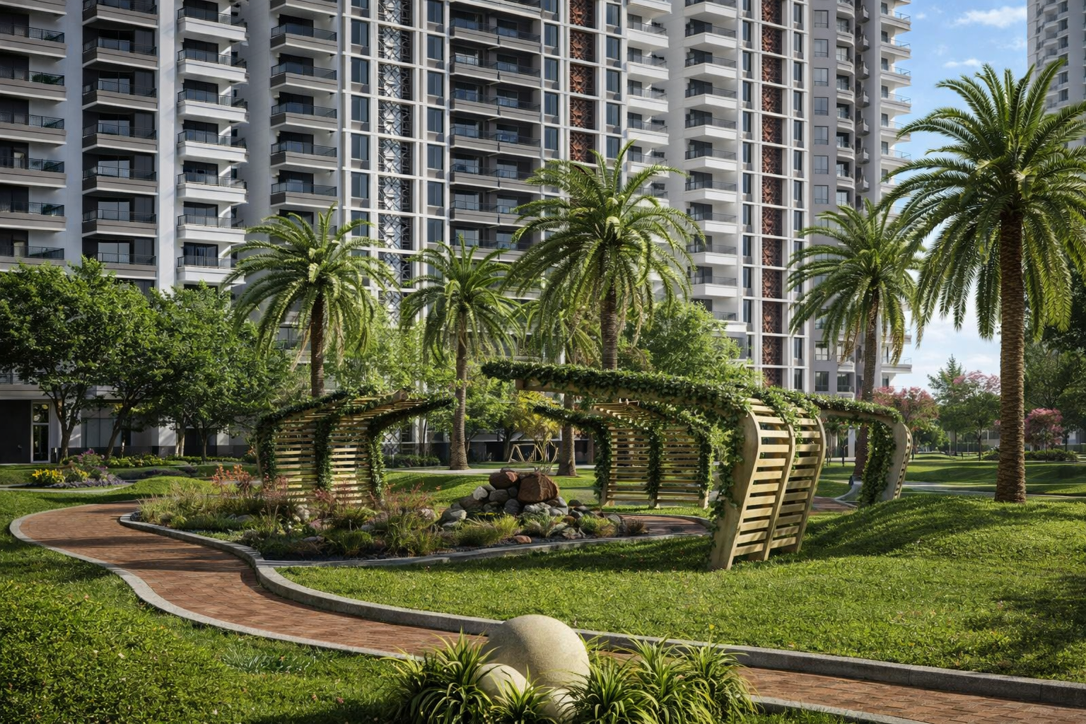 Jogging track at SOBHA Marina One