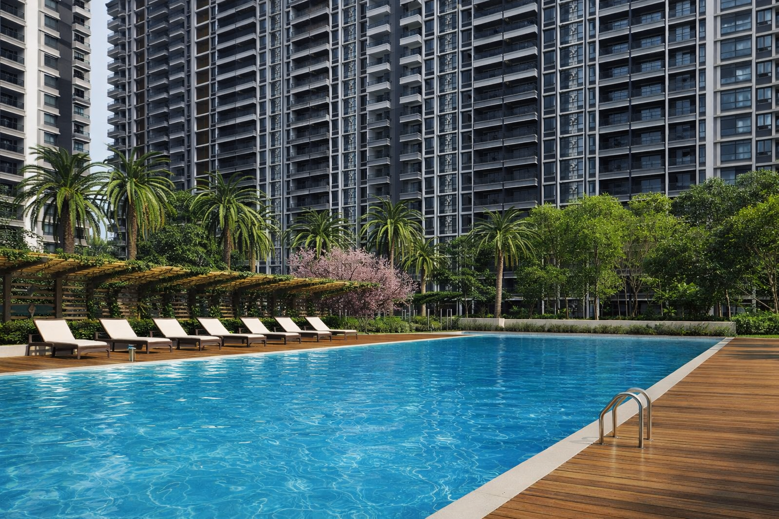 World-class swimming pool